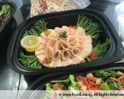 Honey Turkey Ham Platter with Traditional Pineapple Sauce | Customer Photo | The Orange Lantern Gourmet Kitchen