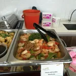 Prawn with Golden Mushrooms 金針菇虾球