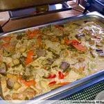 Green Curry Vegetables with Beancurd