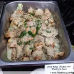 Oven Baked Chicken with Mushroom Sauce