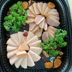 Honey Ginger Glazed Chicken Ham and Cherry Smoked Duck Breast