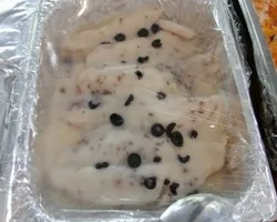 Baked White Fish w/ White Sauce & Black Olives | Customer Photo | Katong Catering