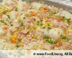 Fried Rice w/ Chicken Ham & Silver Fish | Customer Photo | Katong Catering