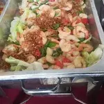 Prawn with Golden Mushrooms 金針菇虾球