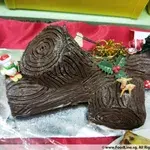 Xmas Log Cake (Chocolate) (1Kg)