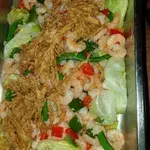 Prawn with Golden Mushrooms 金針菇虾球