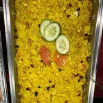 Christmas Fried Rice with Diced Turkey & Pineapple