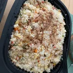QQ Gua Zai Meat Fried Rice (Veg) <i> with Soy Meat, Char Siew and Eggs </i>