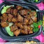 蜜汁排骨 Pork Ribs w/ Honey Sauce