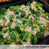 Braised Bamboo Fungus with Broccoli & Crab Meat 蟹肉竹笙烩西兰花 | Customer Photo | QQ Catering