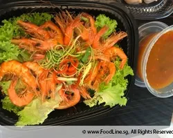 Mermaid Prawn with Nonya Chilli Sauce – 龙飞凤舞 | Customer Photo | Rilassi Catering