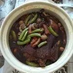 Braised Duck with Sea Cucumber
