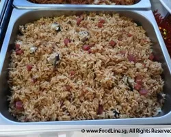 Steam Rice with Shiitake Mushroom & Chinese Sausage | Customer Photo | La Bonnie Catering