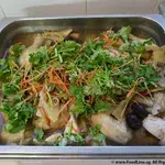 Steamed Fish Bass Fillet HK Style with Superior Sauce