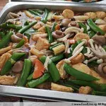 Braised Egg Beancurd and Vegetables in Silky Egg Gravy 红烧豆腐