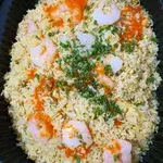Golden Sand Shrimp Fried Rice with Roe