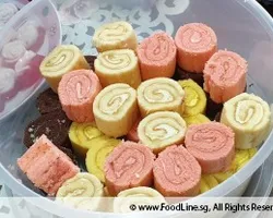 Assorted Swiss Roll 甜圈盘 | Customer Photo | QQ Catering