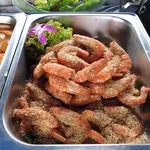 Crispy Prawns with Cereal Flakes