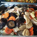Longevity Bailing Mushroom With Vegetables