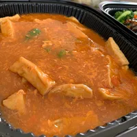 Click to see Egg Tofu with Chilli Crab Sauce – 福星高照