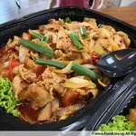 Sliced Pork with Sambal Chilli