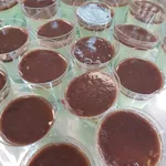 Nonya Red Bean Chendol Pana Cotta with Gula Malaka