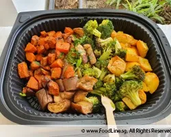 Roasted Rainbow Vegetables (Vg) <i>with broccoli, eggplant, carrot and yellow zucchini</i> | Customer Photo | Grain