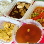 Lunch/Dinner Tingkat (5 Days, 3 Dishes + Soup OR 4 Dishes)