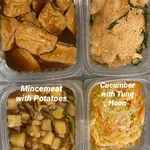 Lunch/Dinner Tingkat (5 Days, 3 Dishes + Soup OR 4 Dishes)