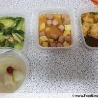 Click to see Lunch Tingkat (20 Days, 3 Dishes + Soup OR 4 Dishes)