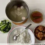 Tingkat - 3 Dishes + 1 soup/ 4 Dishes (20 days)