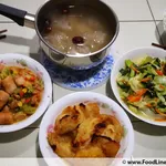 Lunch/Dinner Tingkat (5 Days, 3 Dishes + Soup OR 4 Dishes)