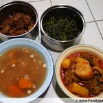 5 Days Tingkat Trial (3 Dishes + 1 Soup)