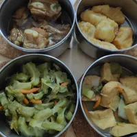 Click to see Dinner Tingkat (20 Days, 3 Dishes + Soup OR 4 Dishes)
