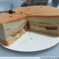 Click to see Caramel Apple Mousse (Size of Cake: 16 cm (650 - 700g)) (Qty of Big Candles: 1) (Qty of Small Candles: 1)