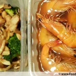 Sautรฉed Kurobuta Pork Cube with Wild Mushroom and Broccoli ้่้ป่ฑ่็่ฅฟๅ
ฐ่ฑ