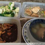 Lunch/Dinner Tingkat (5 Days, 3 Dishes + Soup OR 4 Dishes)