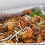 沙嗲虾 Fried Prawn w/ Satay Sauce (New)