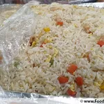 Christmas Fried Rice with Diced Honey Ham