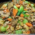 发菜虾仁上海青 ShangHai Green w/Shrimp & “Fa Chye”