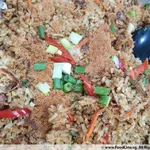 Golden Fried Rice W Scallop 干贝金银炒饭