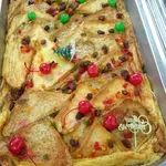 Bread & Butter Pudding (Served with Vanilla Sauce)