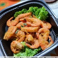 Click to see Salted Egg Prawns黄金咸蛋大虾