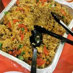 Golden Fried Rice W Scallop 干贝金银炒饭