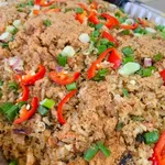 Golden Fried Rice W Scallop 干贝金银炒饭