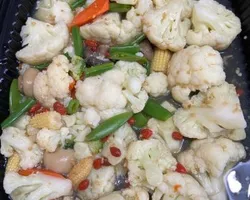 Triple Mushrooms Lo Han Chye 爽口蘑菇罗汉斋 | Customer Photo | Stamford Catering