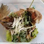 Deep Fried Seabass W HK Sauce