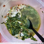 Spinach with Salted & Century Egg (金银蛋苋菜)