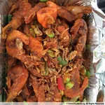 Sambal Prawn with Petai 叁巴臭豆辛辣炒鲜虾