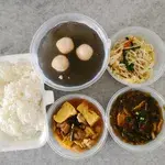 Tingkat - 3 Dishes + 1 soup/ 4 Dishes  (20 days)